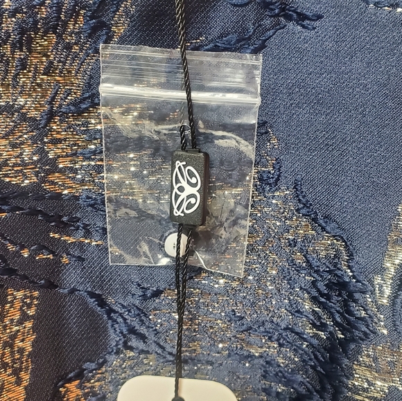 Chi Chi London Jacquard Mini Blue Dress NWT Never Worn - Picture 9 of 10